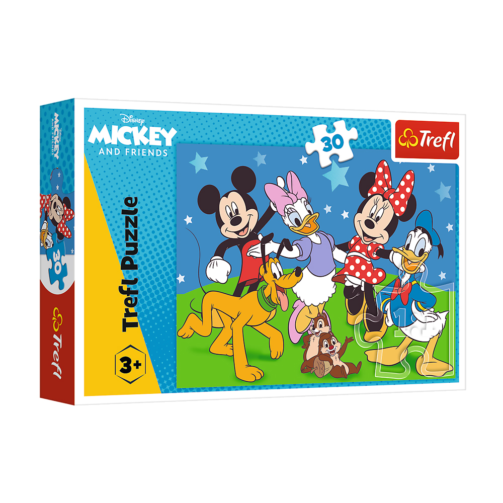 

Пазли Trefl Disney Mickey & Friends Мишачі справи, від 3 років, 30 елементів (18309)