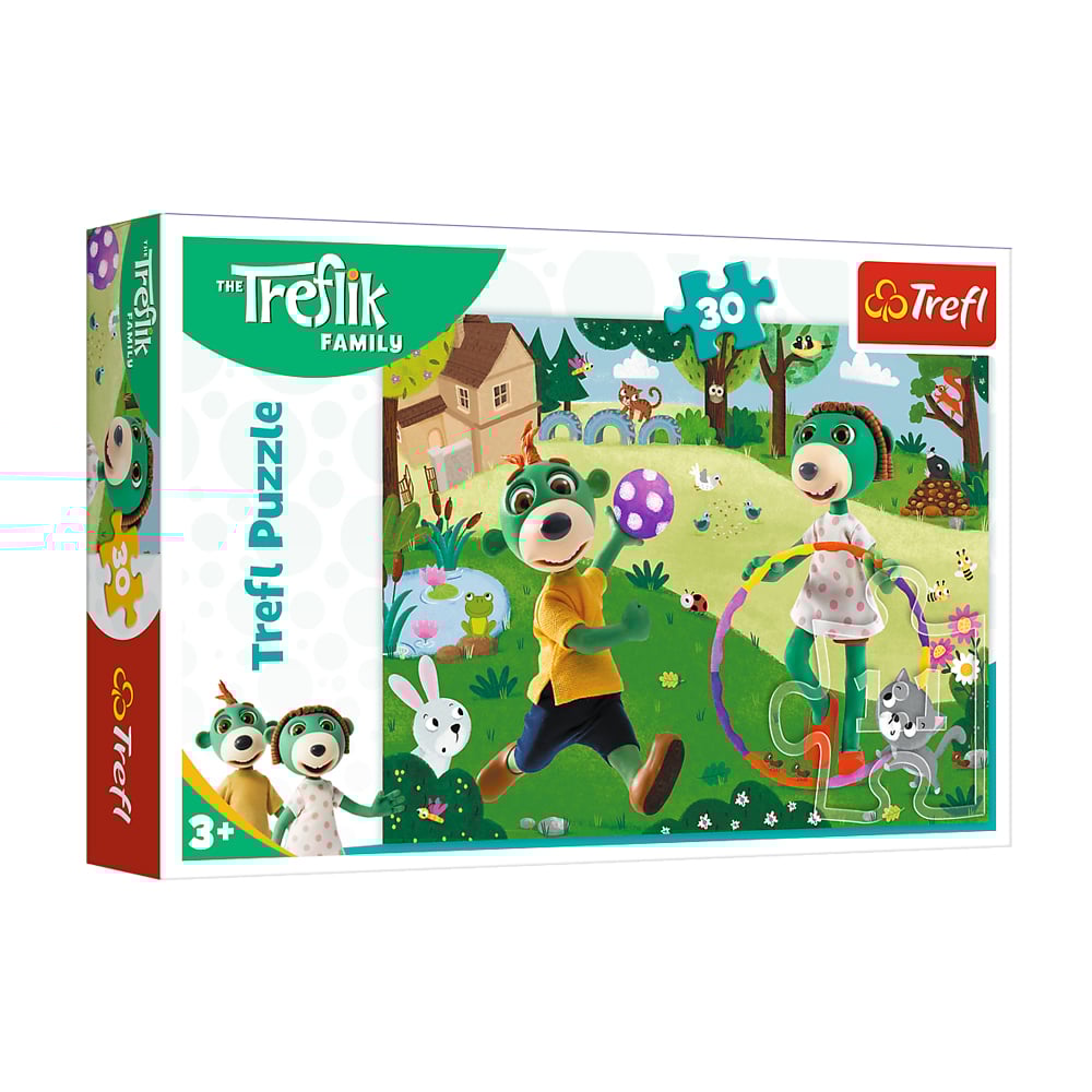 

Пазли Trefl The Treflik Family Активний день, від 3 років, 30 елементів (18287)