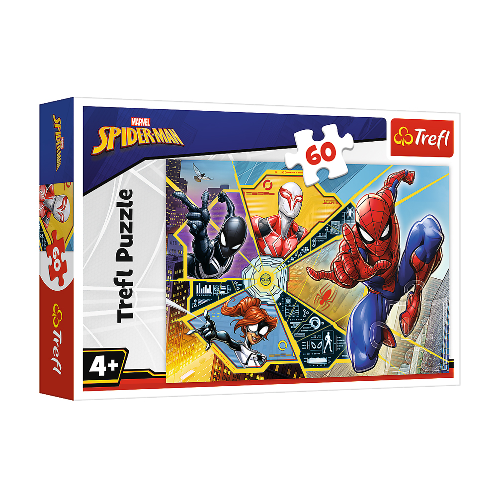 

Пазли Trefl Marvel Spedirman Битва у павутині, від 4 років, 60 елементів (17372)