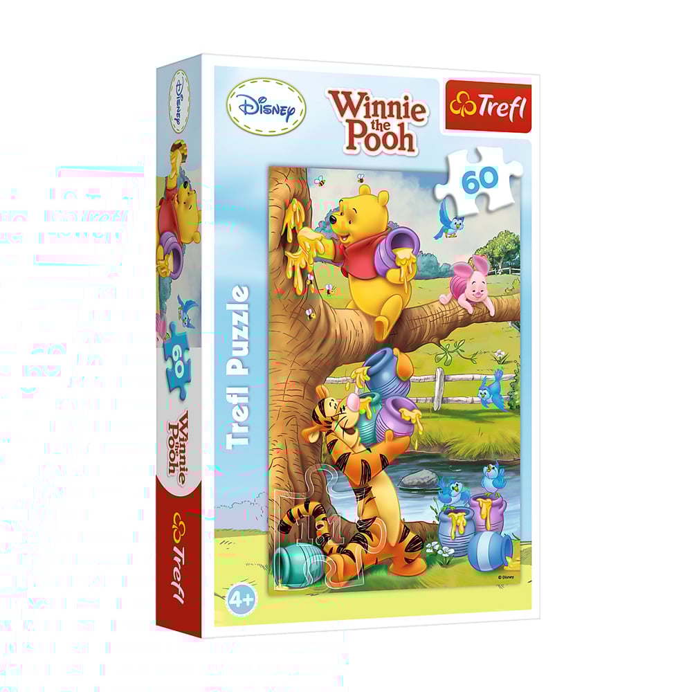 

Пазли Trefl Disney Winnie the Pooh Солоденьке для Віні, від 4 років, 60 елементів (17264)