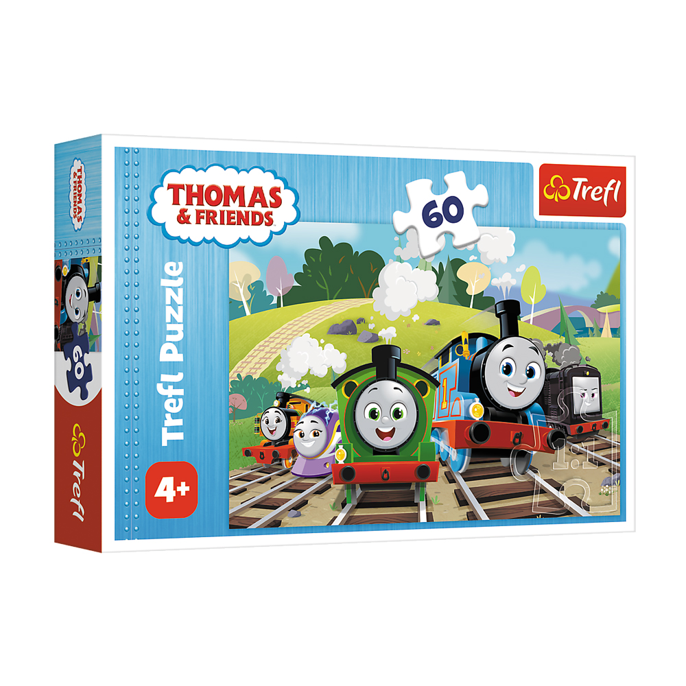 

Пазли Trefl Thomas & Friends Томас у подорожі, від 4 років, 60 елементів (17379)