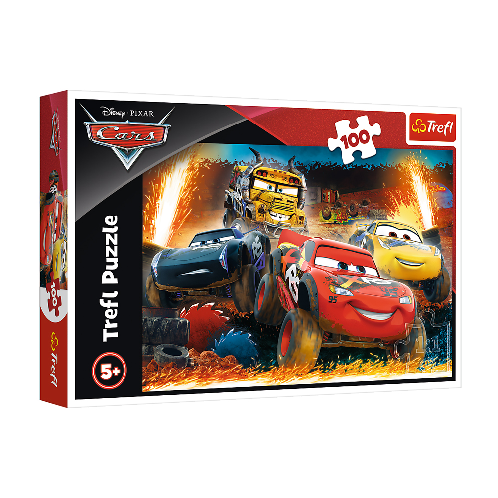 

Пазли Trefl Disney Pixar Cars Екстремальна гонка, від 5 років, 100 елементів (16358)