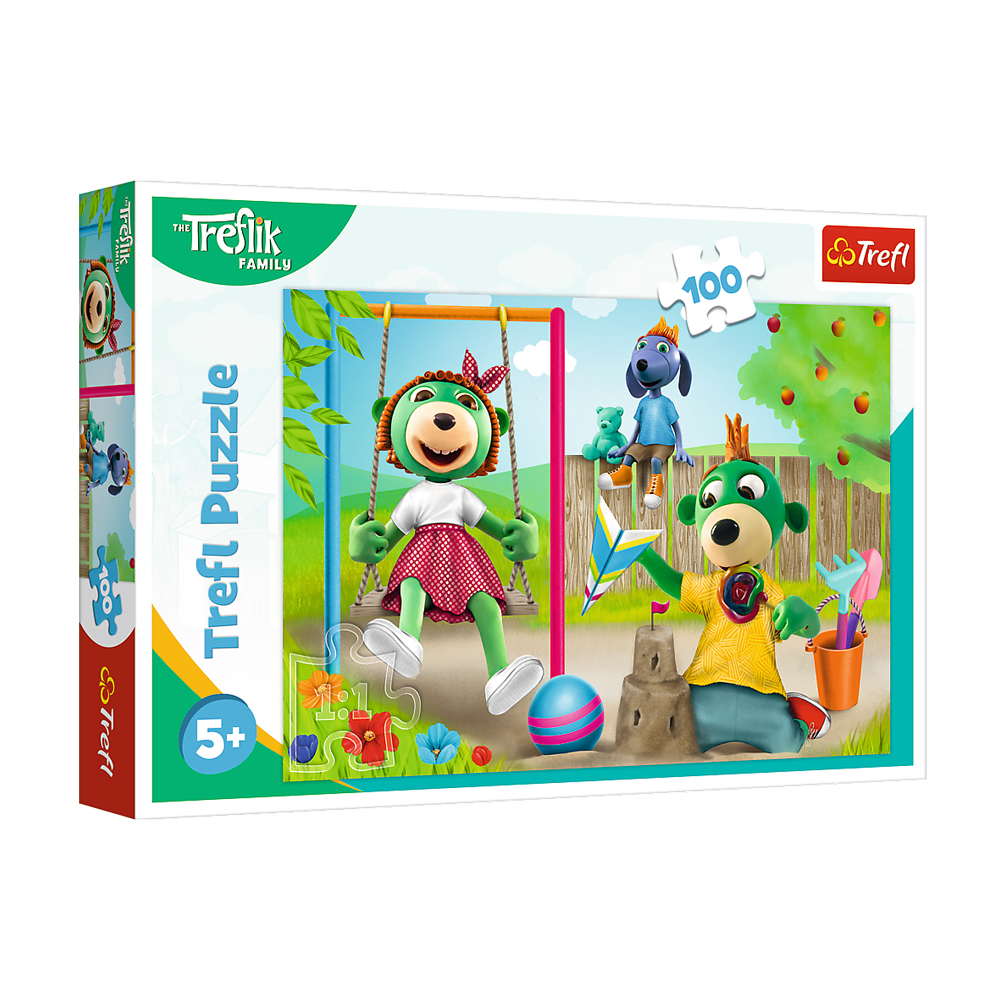 

Пазли Trefl The Treflik Family Смішні трефліки, від 5 років, 100 елементів (16422)