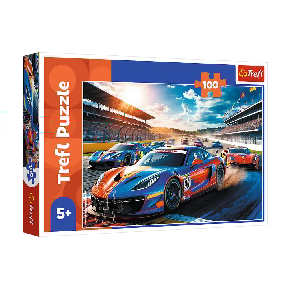 

Пазли Trefl Швидкий гонщик, від 5 років, 100 елементів (1740)