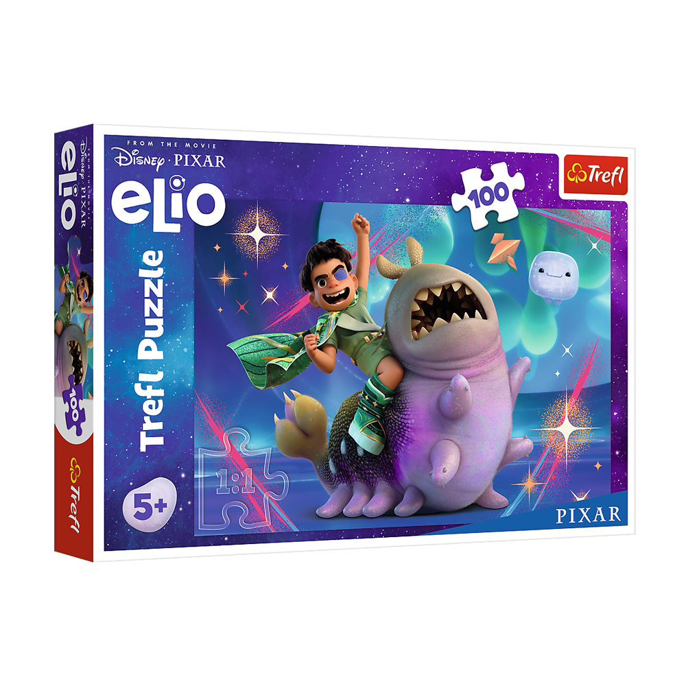 

Пазли Trefl Disney Pixar Elio Космічна пригода, від 5 років, 100 елементів (16497)
