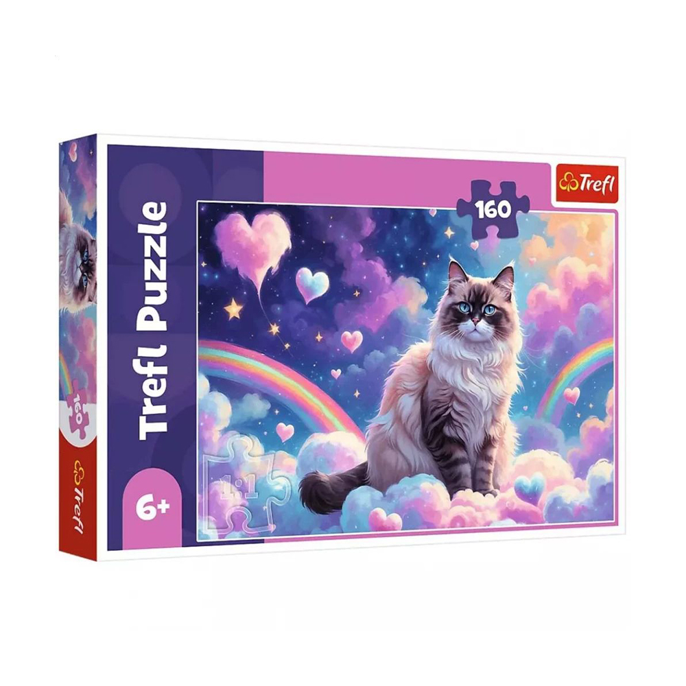 

Пазли Trefl Домашній кіт, від 6 років, 160 елементів (13327)