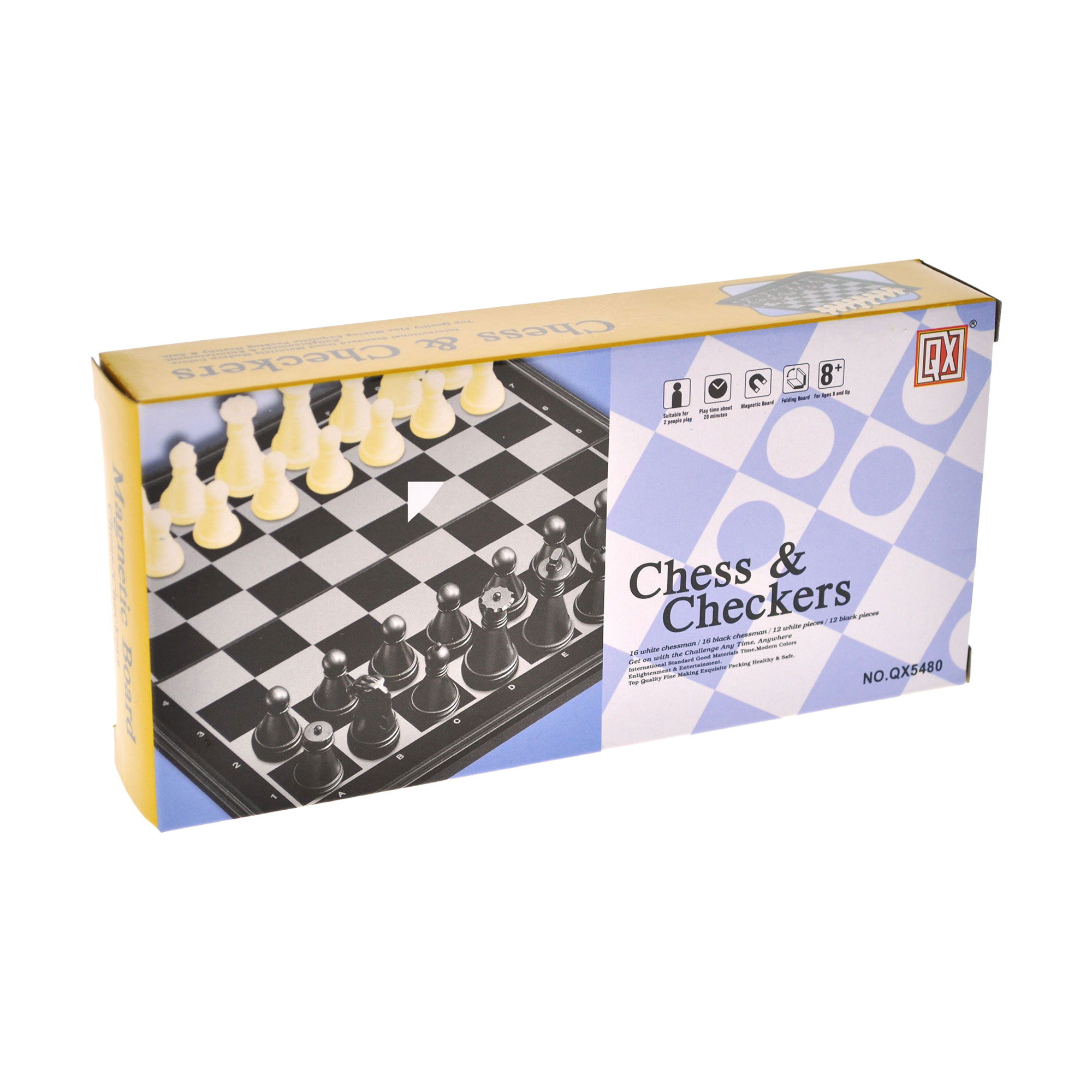 

Шахи магнітні 3 в 1 YG Toys в коробці, від 8 років, 20*9.7*3.5 см (QX5480)