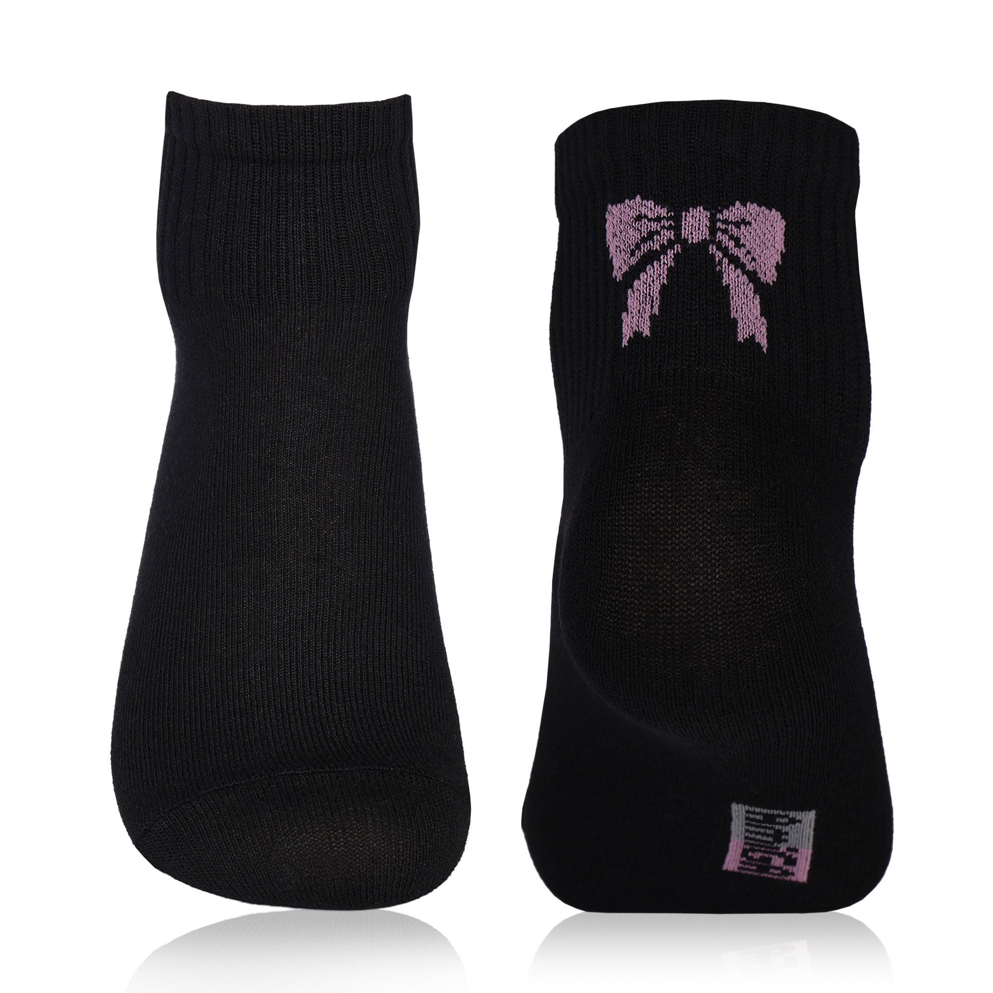 

Шкарпетки жіночі AmiGA середні, чорні з бантом, розмір 23-25