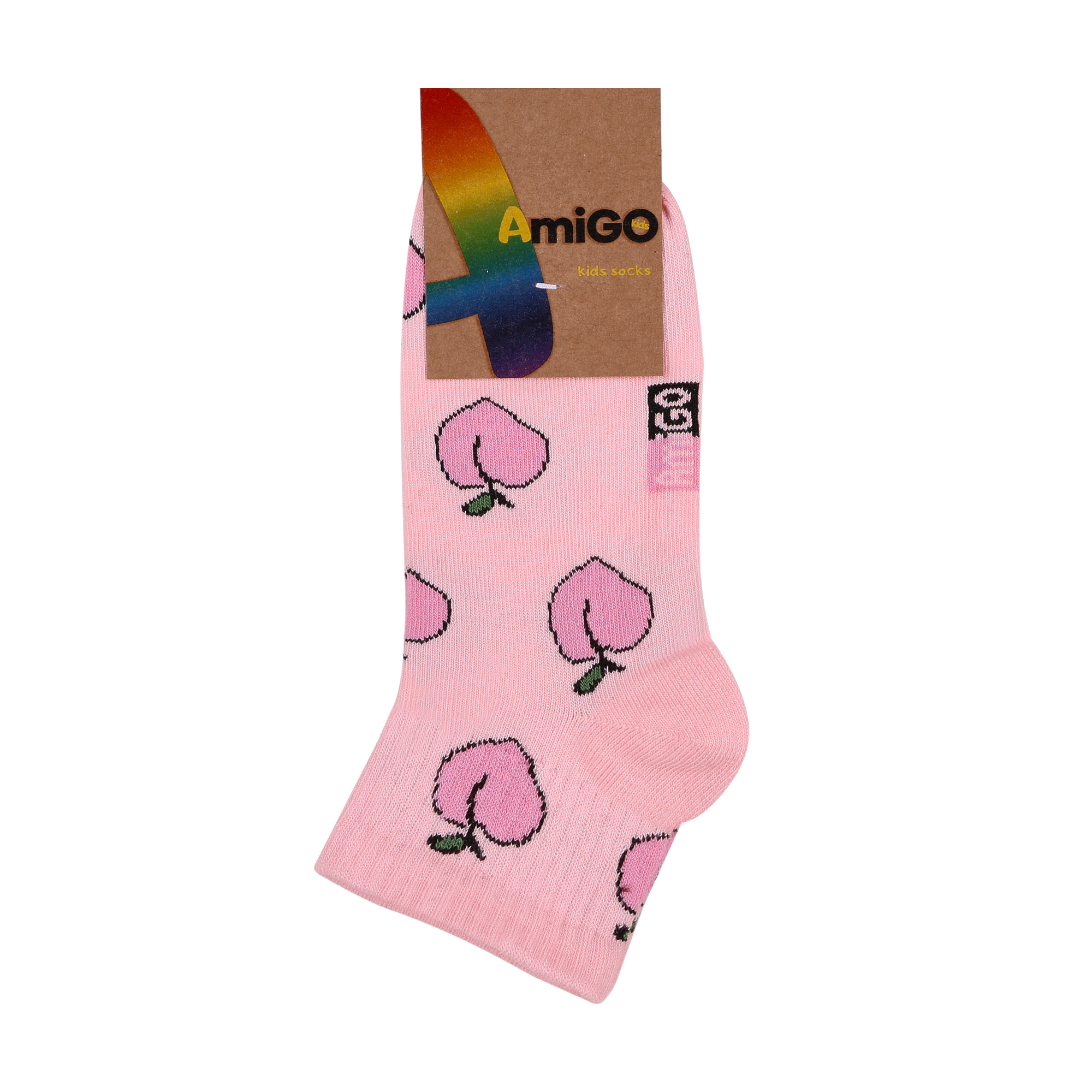 

Дитячі шкарпетки AmiGО Персик, середні, розмір 20-22