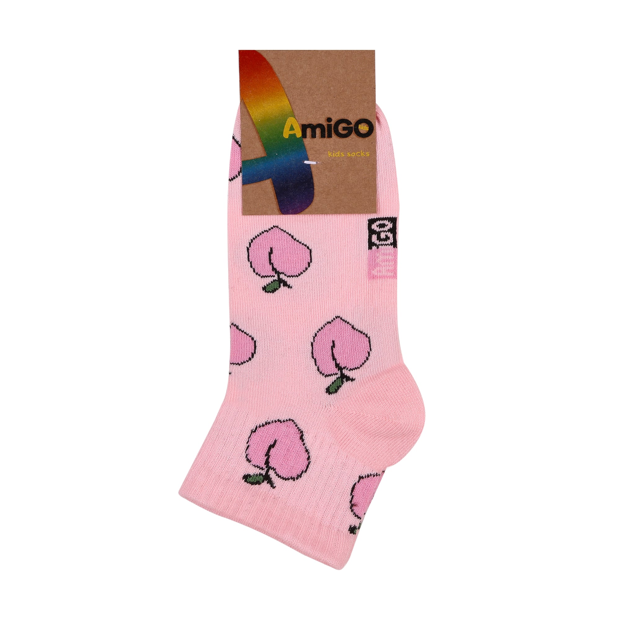 

Дитячі шкарпетки AmiGО Персик, середні, розмір 22-24