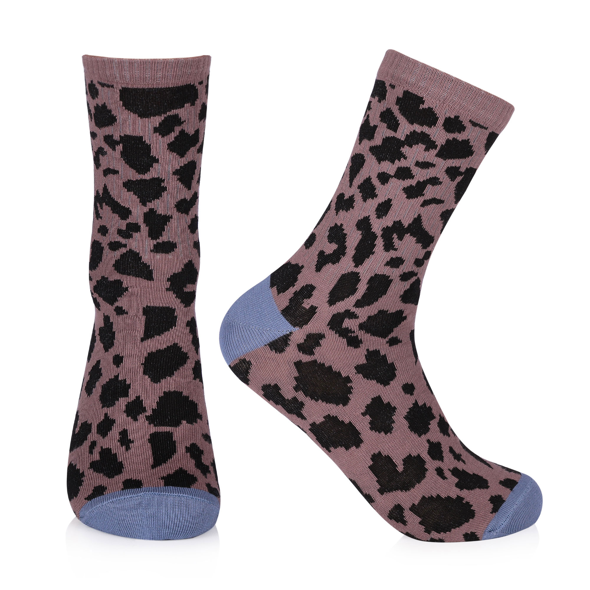 

Шкарпетки жіночі AmiGA високі, спорт, леопард малий, розмір 23-25