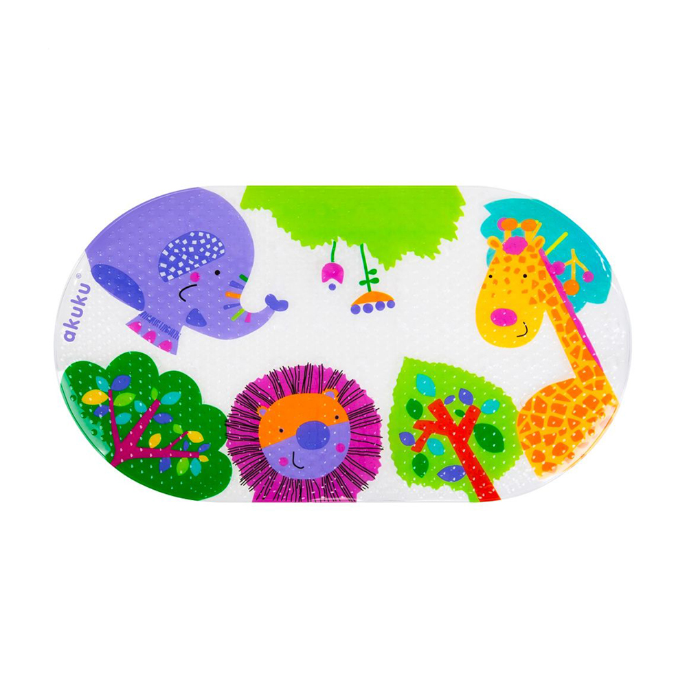 

Дитячий протиковзкий килимок для ванни Akuku, 69*38 см, від 2 місяців (A0655)