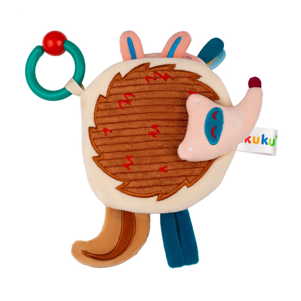 

М'яка сенсорна книжечка Akuku Їжак, від народження (A0673)