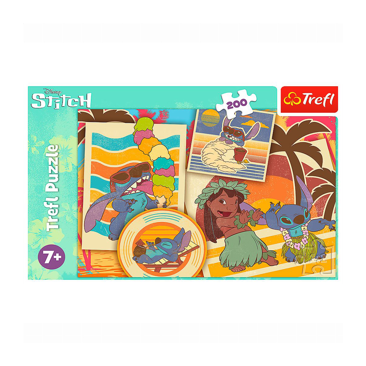 

Пазли Trefl Disney Stitch Музичний світ, від 7 років, 200 елементів (13304)