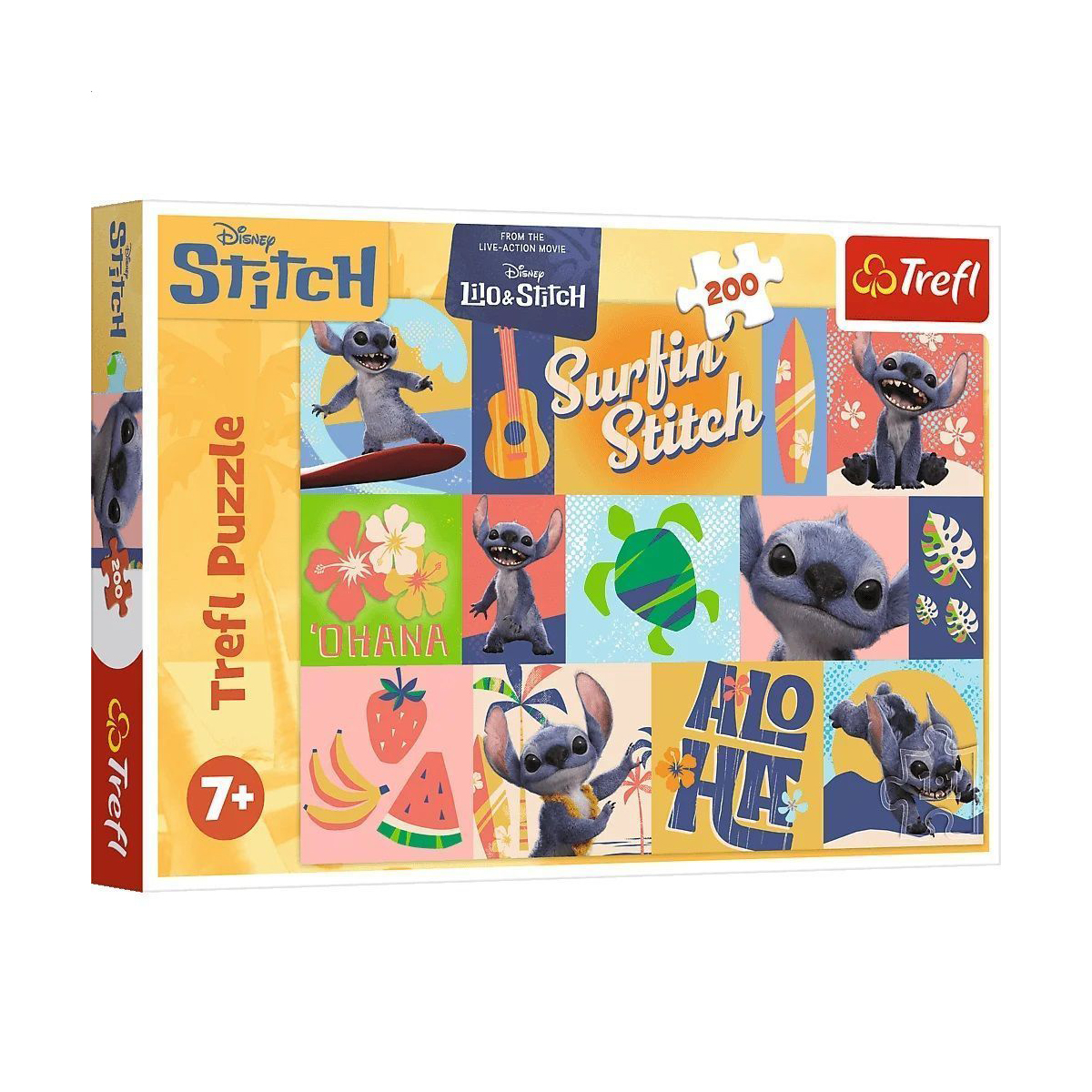 

Пазли Trefl Disney Stitch Пригоди на Гаваях, від 7 років, 200 елементів (13331)
