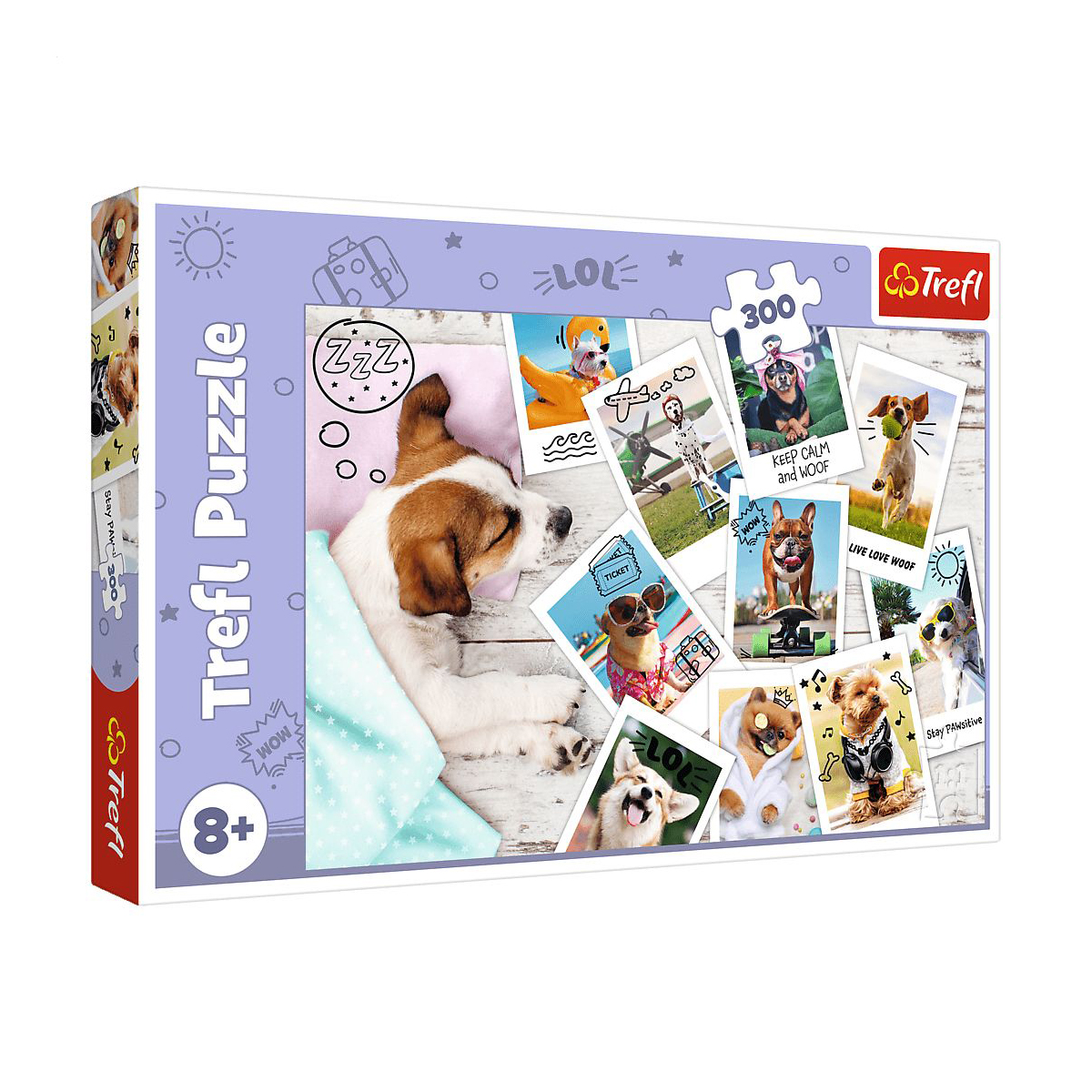 

Пазли Trefl Літні картинки собак, від 8 років, 300 елементів (23003)