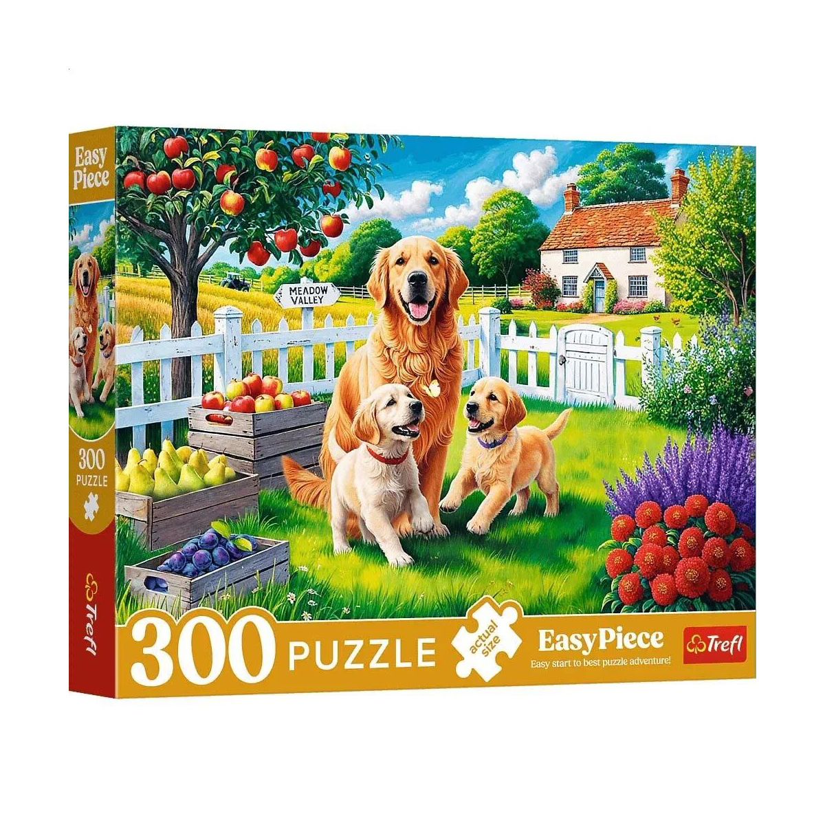 

Пазли Trefl Easy Piece Собаки в сільській місцевості, від 8 років, 300 елементів (23101)