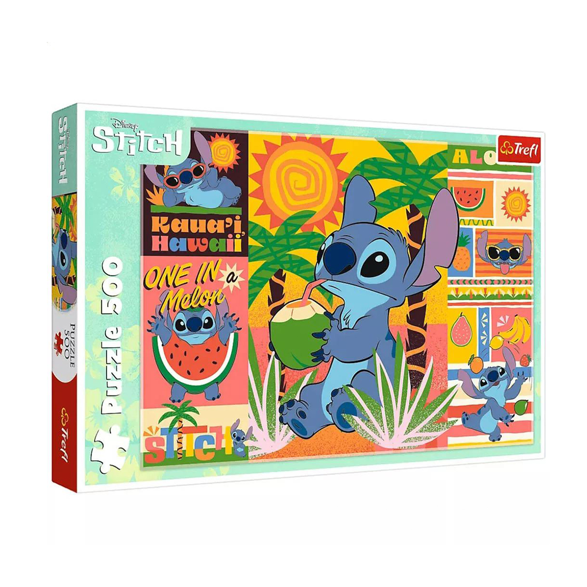 

Пазли Trefl Disney Stitch Канікули зі Стічем, від 10 років, 500 елементів (37483)