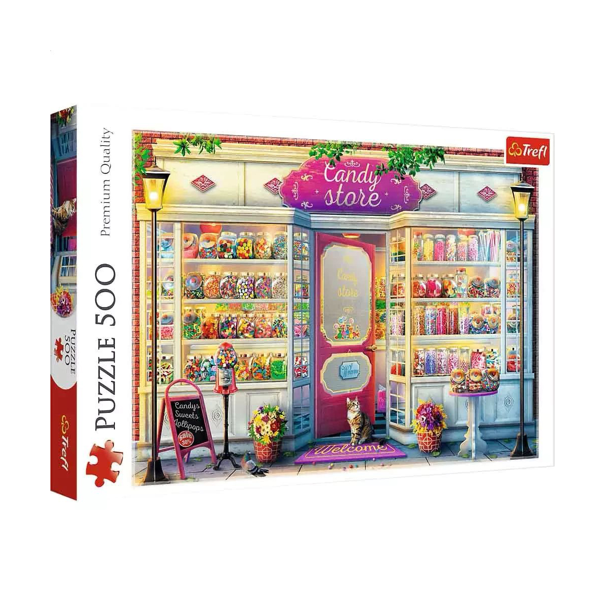

Пазли Trefl Магазин цукерок, від 10 років, 500 елементів (37407)