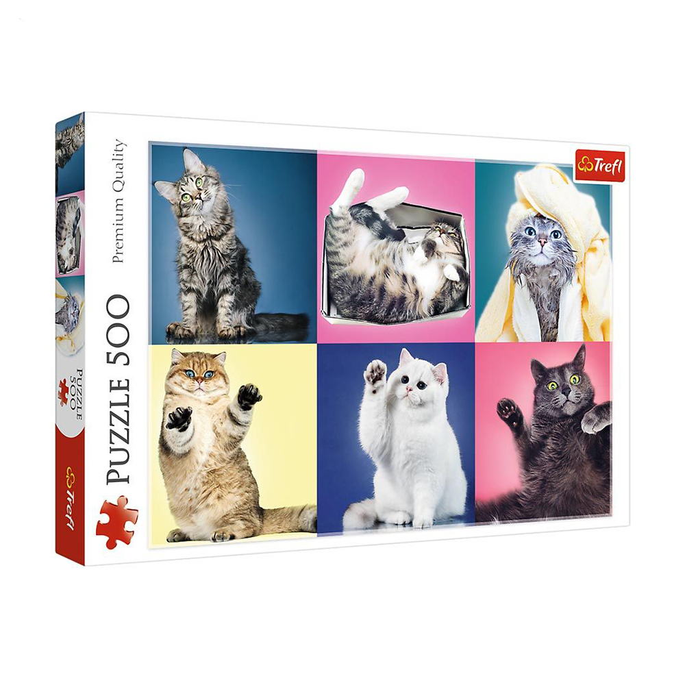 

Пазли Trefl Кошенята, від 10 років, 500 елементів (37377)