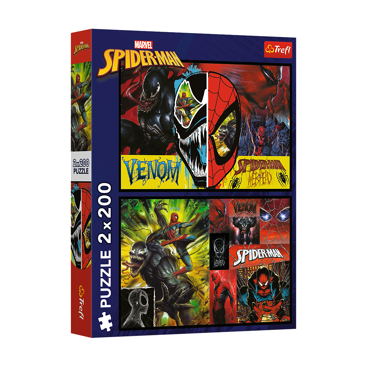 

Пазли Trefl Spiderman Людина-павук: День і ніч, 41*27.5 см, 2*200 елементів (13314)