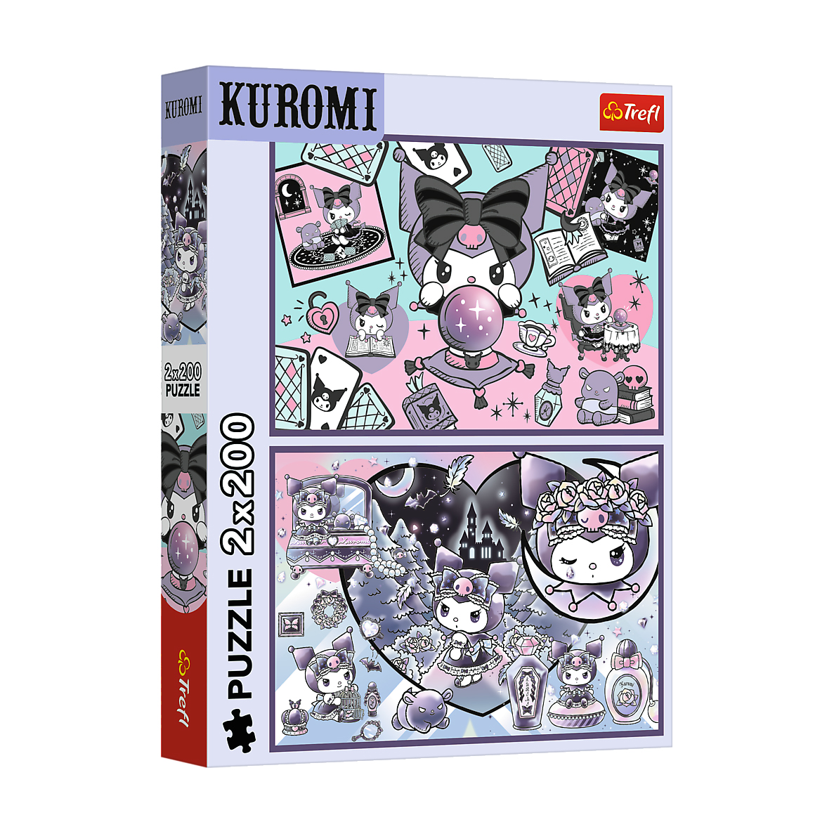 

Пазли Trefl Kuromi Пустощі Куроміса, 41*27.5 см, 2*200 елементів (13345)