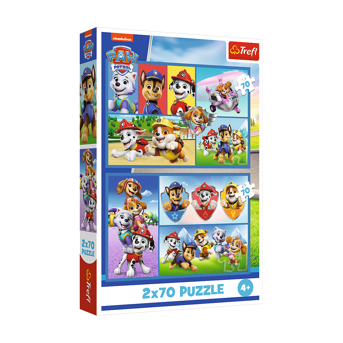 

Пазли Trefl Paw Patrol Правила патруля, від 4 років, 2*70 елементів (34441)