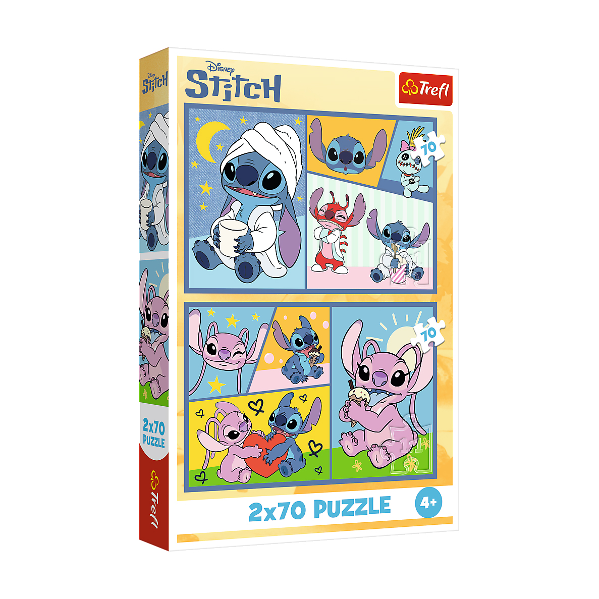 

Пазли Trefl Lilo & Stitch Зі Стічем не нудно, від 4 років, 2*70 елементів (34444)