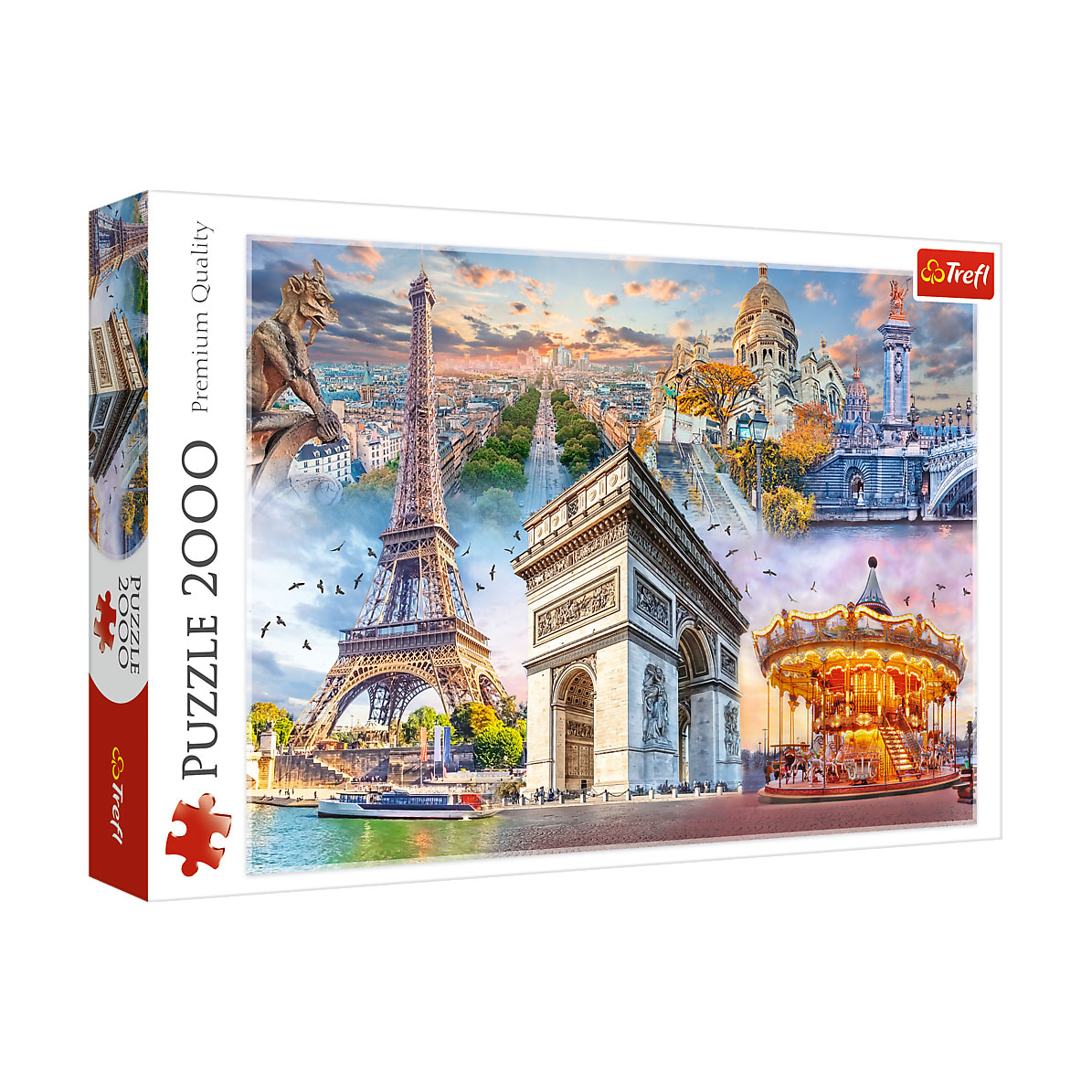 

Пазли Trefl Вихідні в Парижі, від 15 років, 2000 елементів (71256)