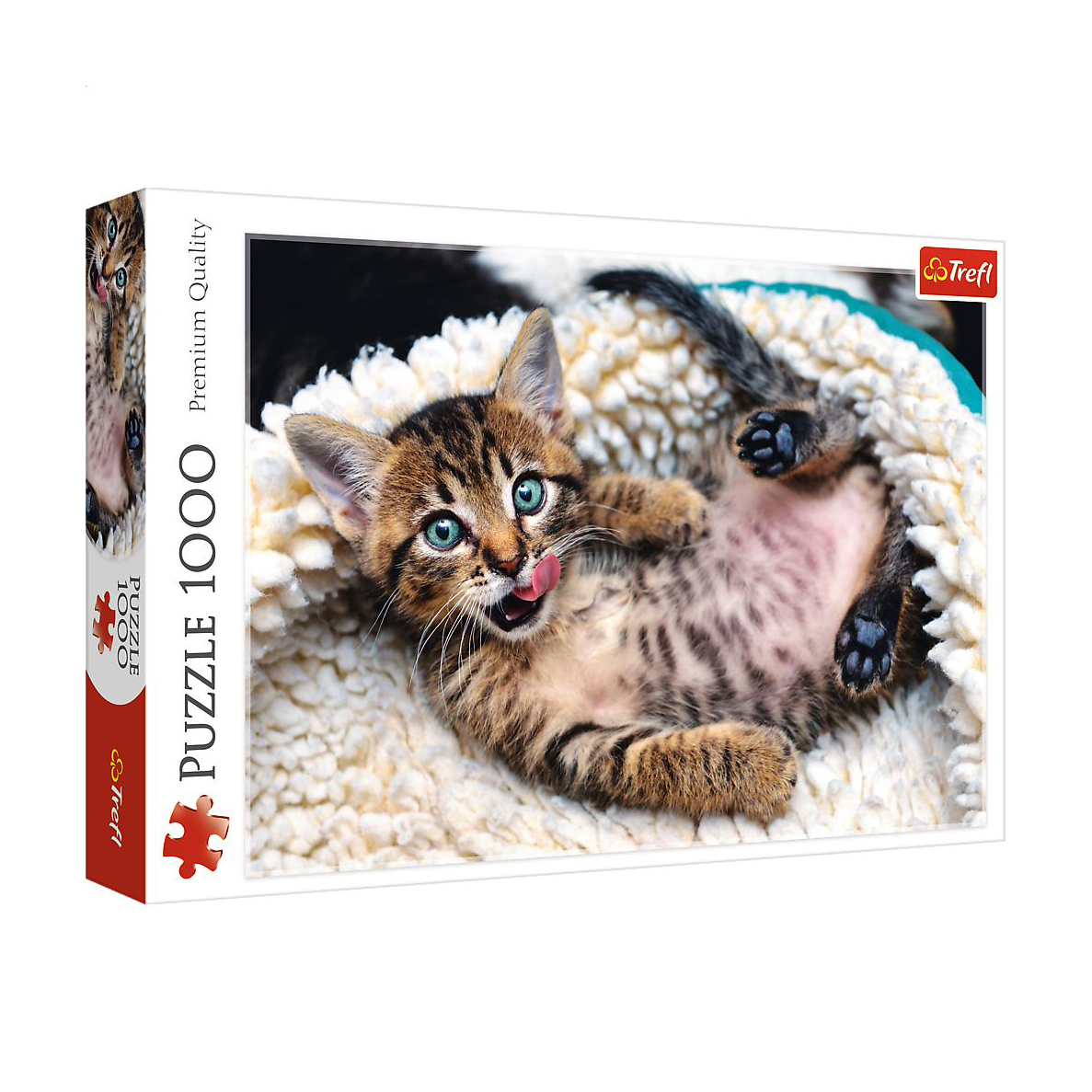 

Пазли Trefl Веселе кошеня, від 12 років, 1000 елементів (04486)