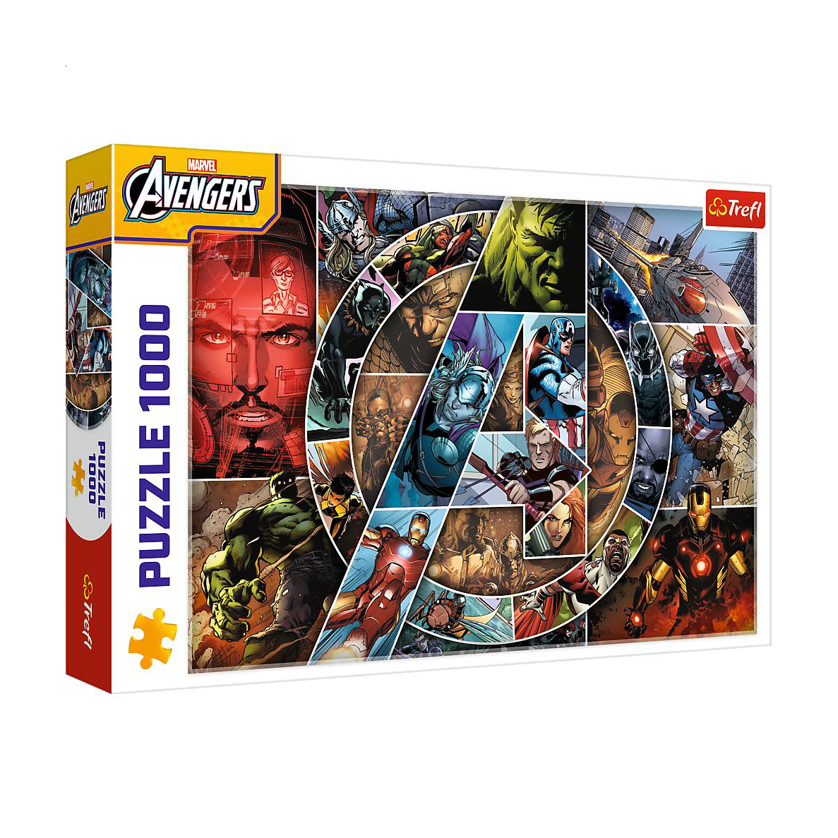 

Пазли Trefl Marvel Heroes Месники, від 10 років, 1000 елементів (09344)