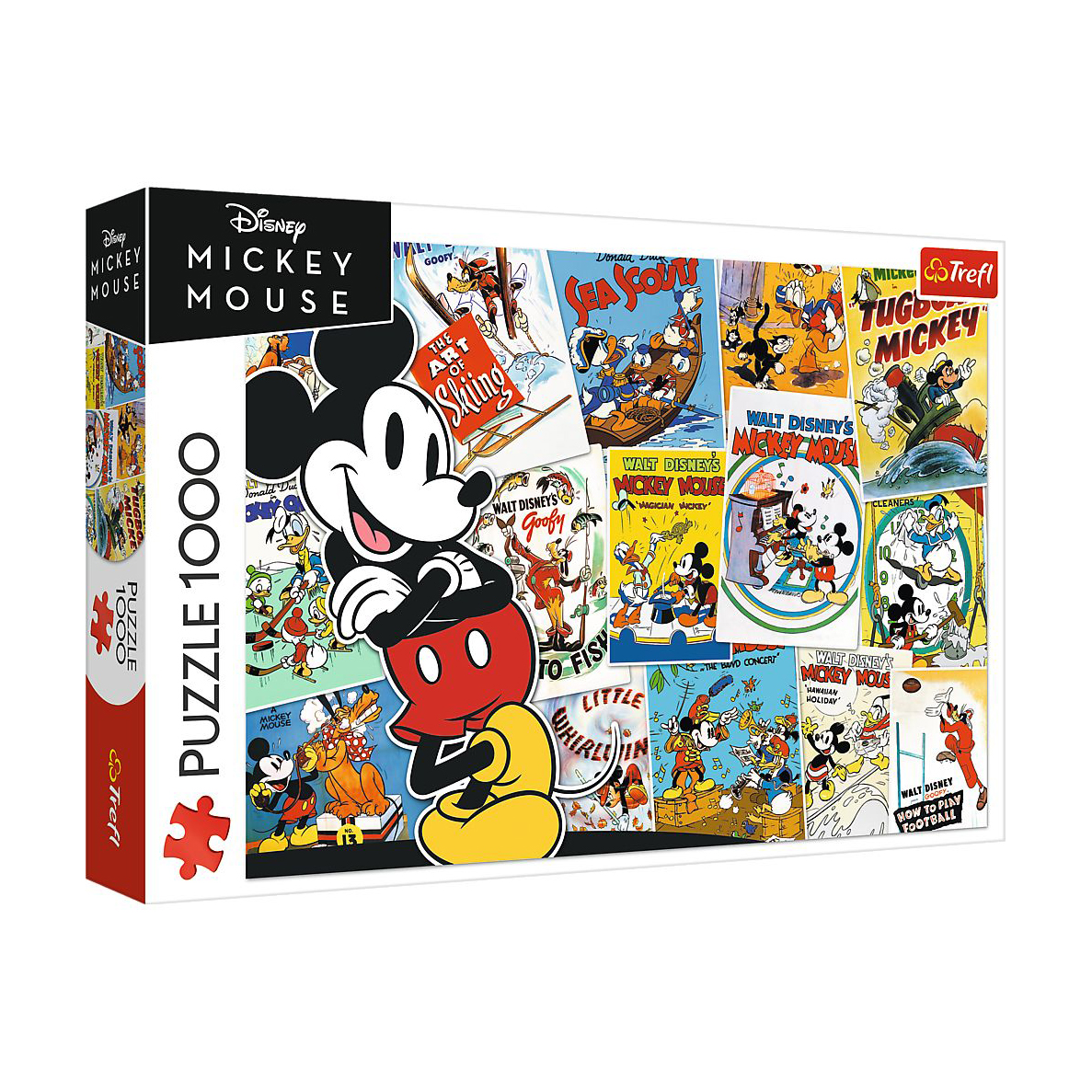 

Пазли Trefl Mickey & Friends Світ Міккі, від 12 років, 1000 елементів (07418)