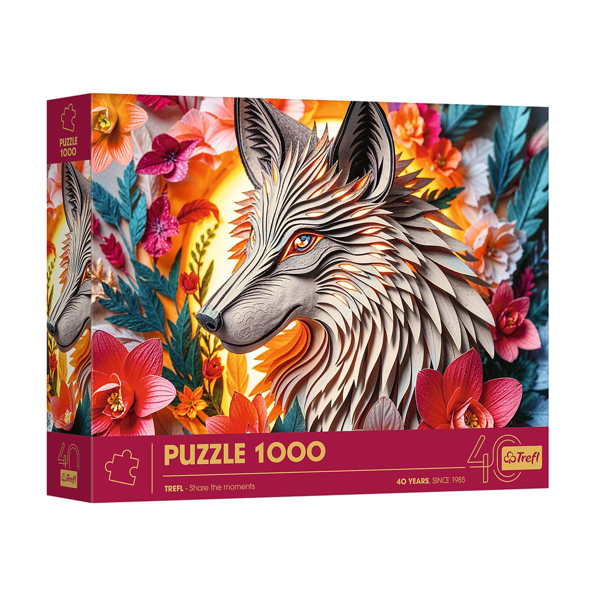 

Пазли Trefl Jubileusz Вовк, від 12 років, 1000 елементів (00410)