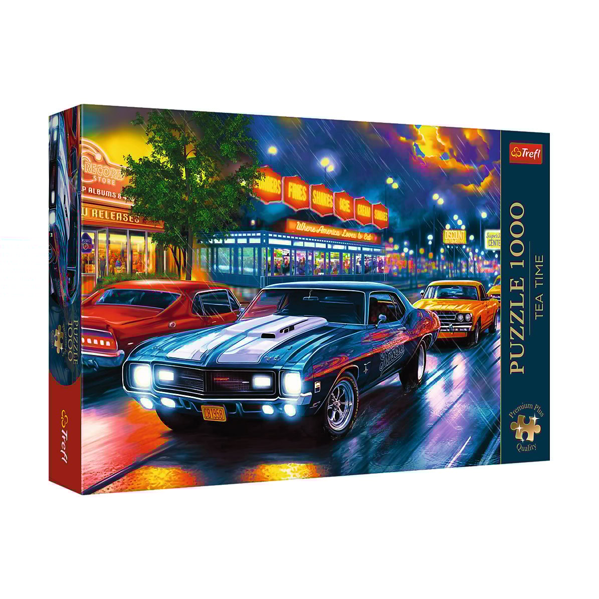 

Пазли Trefl Premium Plus Quality Час чаювання: Нічна поїздка, від 12 років, 1000 елементів (20769)