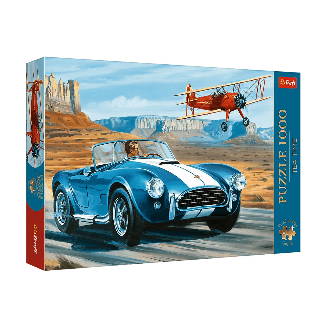 

Пазли Trefl Premium Plus Quality Час чаювання: Пустельні перегони, від 12 років, 1000 елементів (08446)