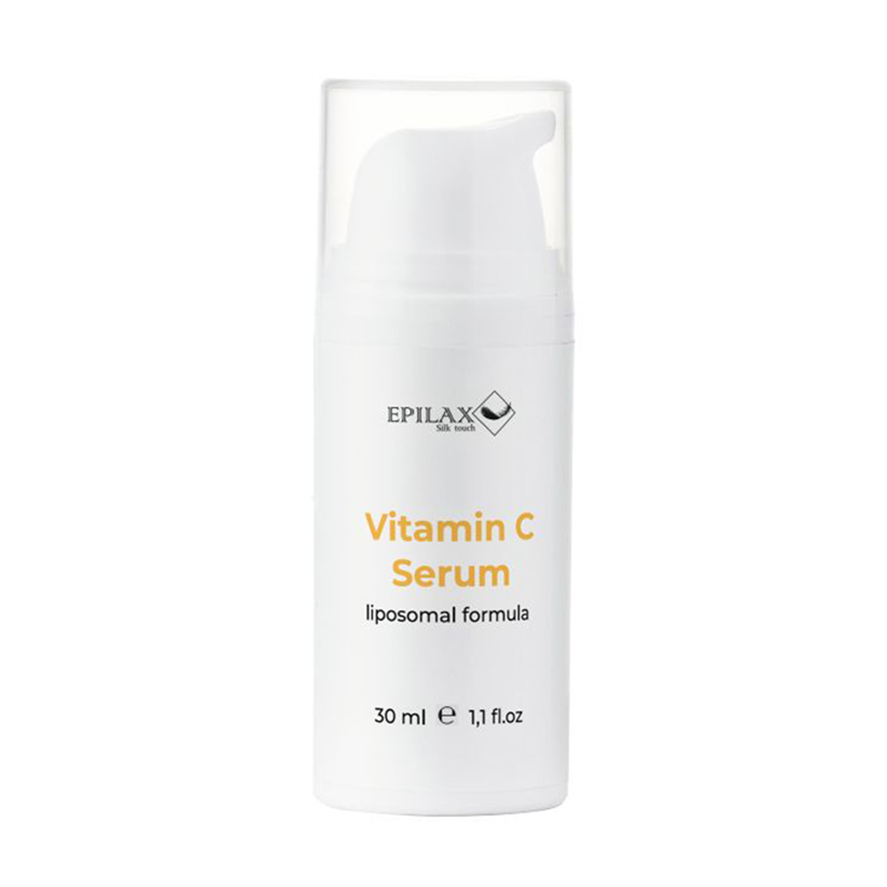 

Сироватка для обличчя Epilax Silk Touch Vitamin C Serum з ліпосомальним вітаміном С, 30 мл