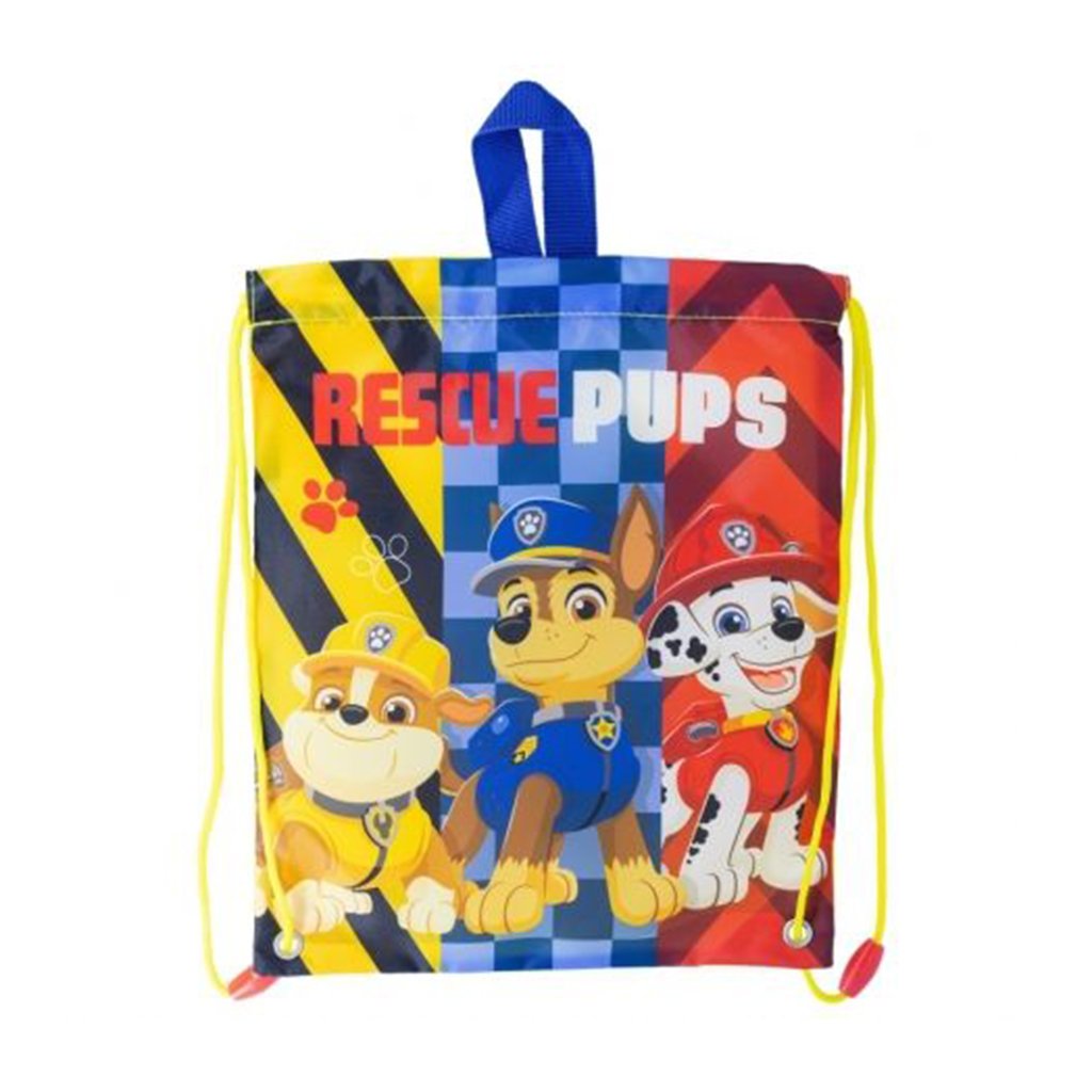 

Дитяча сумка для ланч-боксу Stor Paw Patrol на шнурку, від 3 років, жовта, 1 шт (81645)