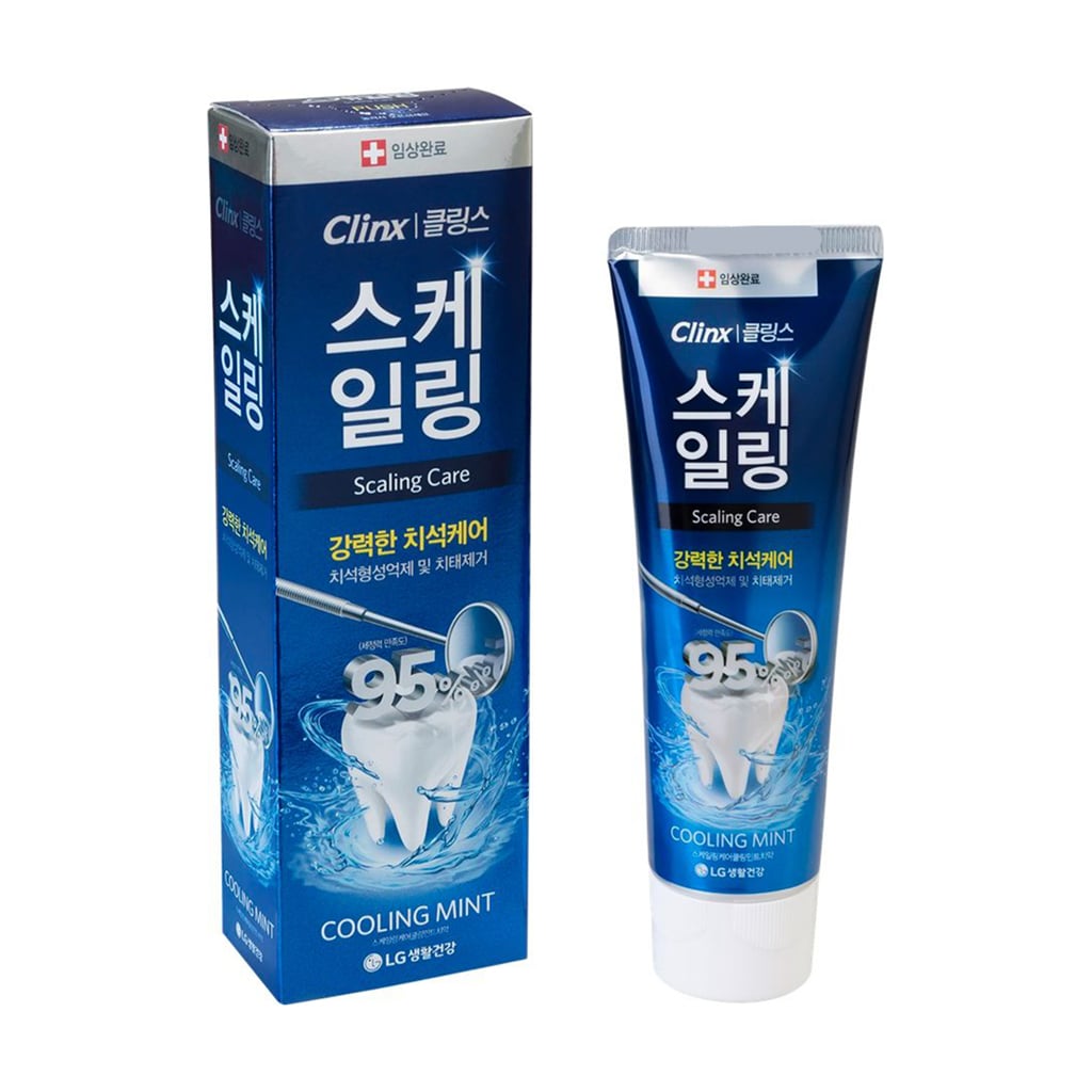 

Зубна паста LG Household & Health Clinx Scaling Care Cooling Mint Toothpaste з м'ятою, 120 г