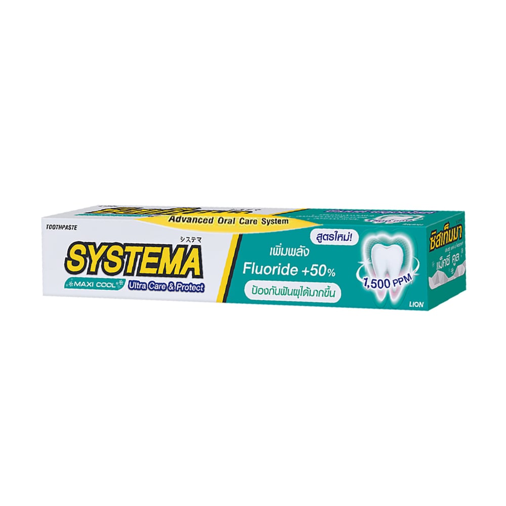 

Зубна паста LION Thailand Systema Ultra Care & Protect Maxi Cool, 40 г