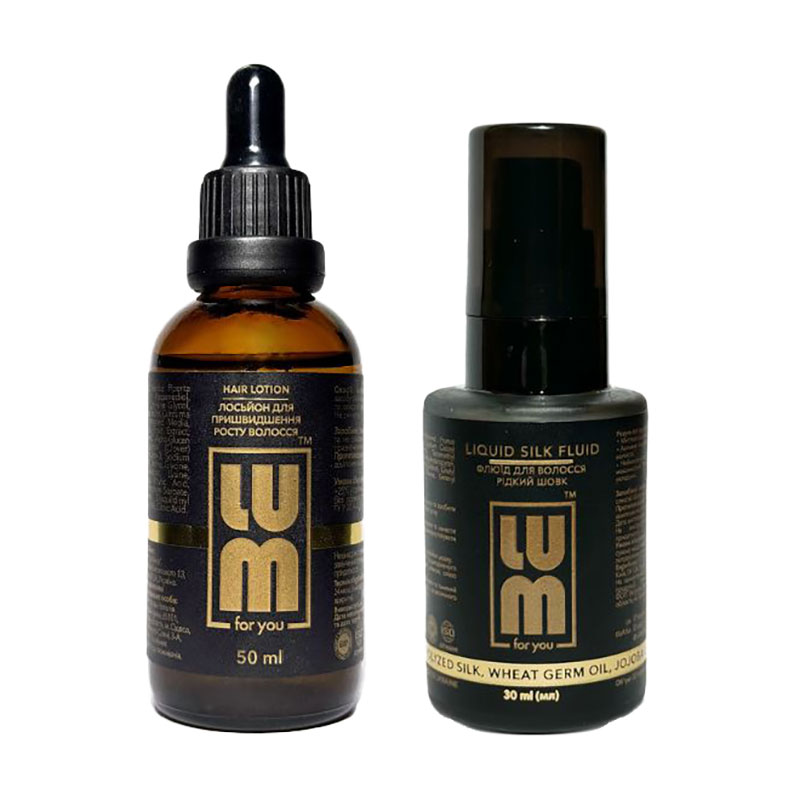 

Набір для волосся LUM Активація росту та відновлення блиску. Reset Duet (лосьйон, 50 мл + флюїд, 30 мл)