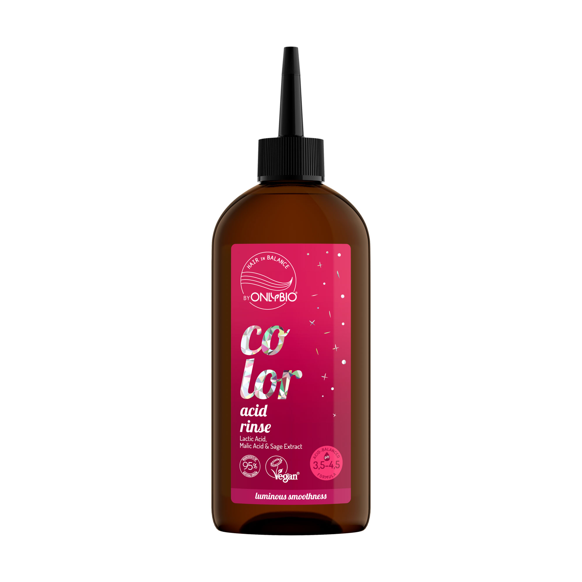 

Кислотний ополіскувач для волосся OnlyBio Hair in Balance Color Acid Rinse, 300 мл