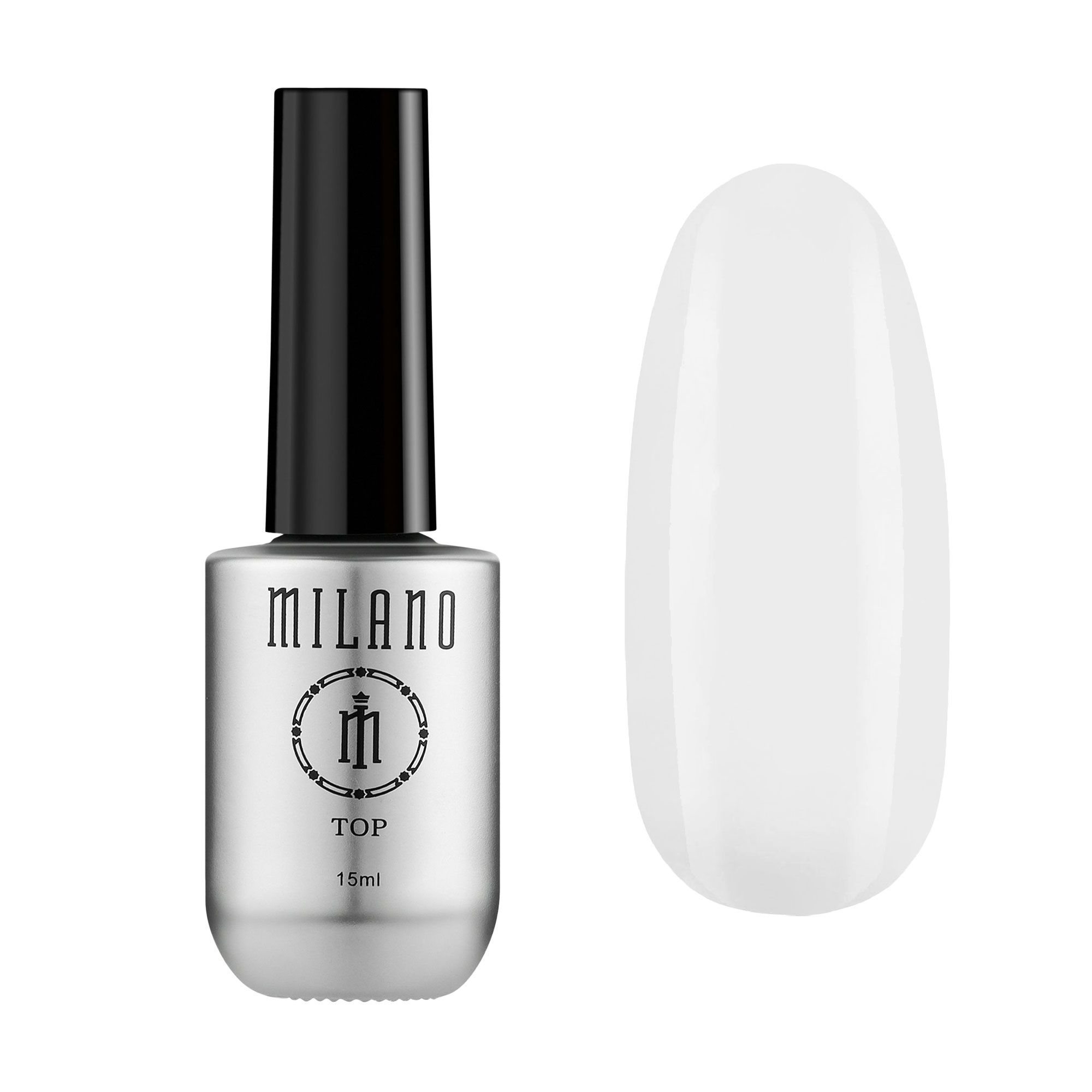 

Каучуковий топ для гель-лаку Milano Cosmetic Rubber Top Gel, 15 мл