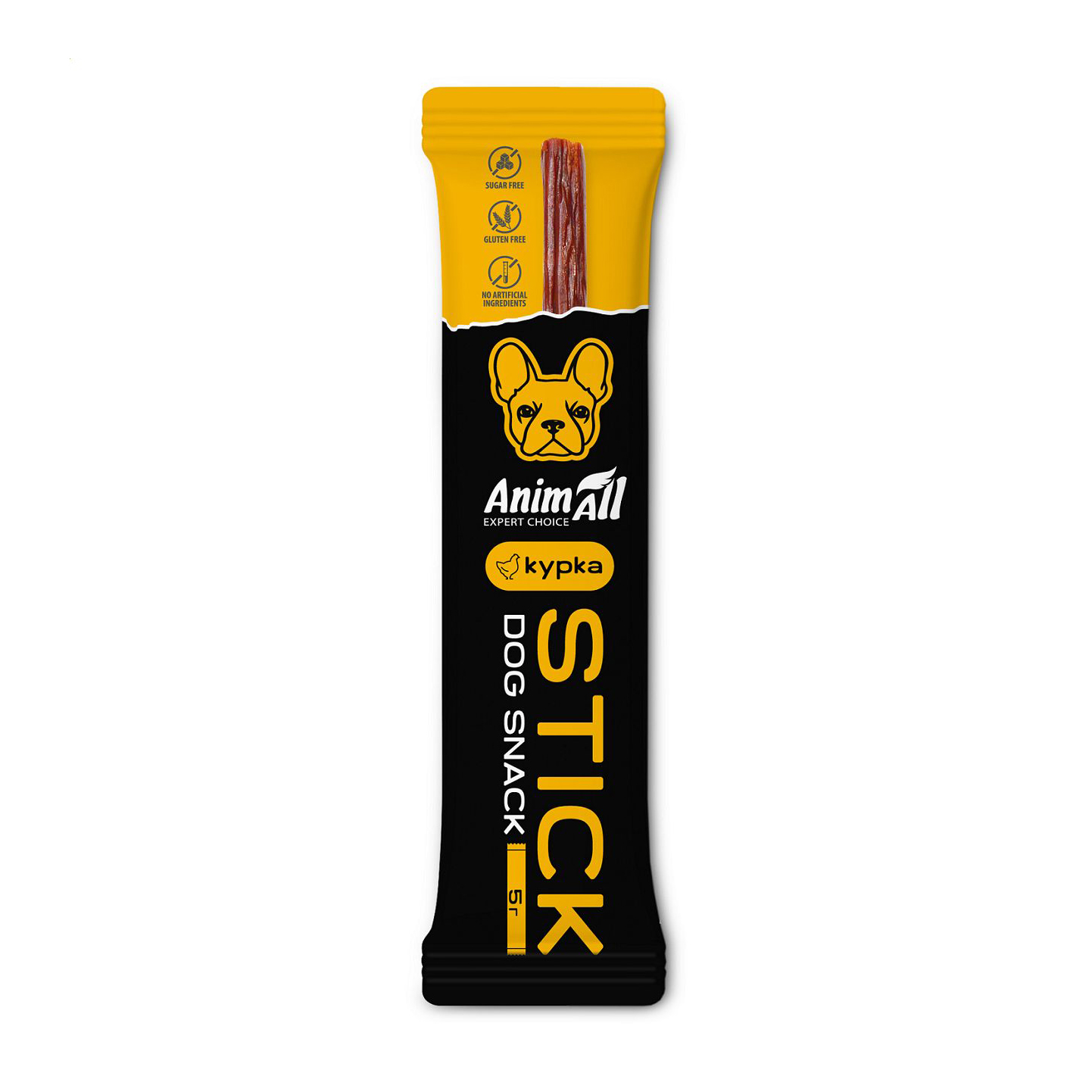 

Ласощі для собак AnimAll Stick з куркою, 5 г
