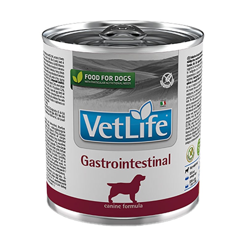 

Вологий корм для собак Farmina Vet Life Gastrointestinal при захворюванні ШКТ, 300 г