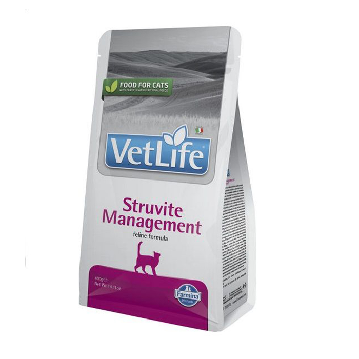 

Сухий корм для котів Farmina Vet Life Struvite Management для профілактики рецидивів струвітних уролітів, 400 г