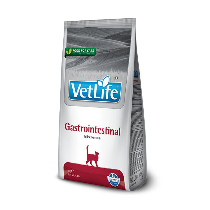 

Сухий корм для котів Farmina Vet Life Gastrointestinal при захворюванні ШКТ, 2 кг