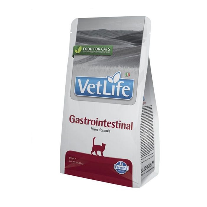 

Сухий корм для котів Farmina Vet Life Gastrointestinal при захворюванні ШКТ, 400 г