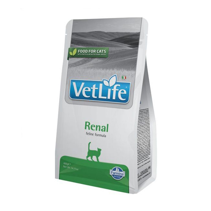 

Сухий корм для котів Farmina Vet Life Renal для підтримки функції нирок, 400 г
