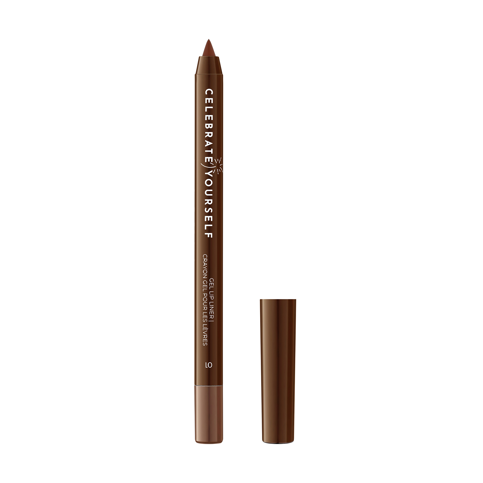 

Гелевий олівець для губ LAMEL Make Up Celebrate Yourself Gel Lip Liner 01, 1.8 г