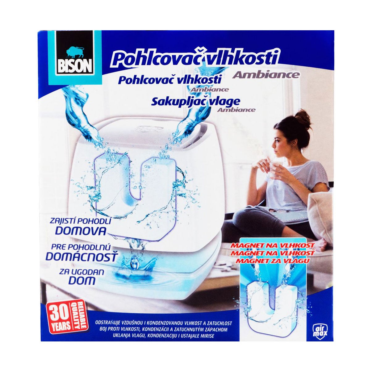 

Поглинач вологи Bison Ambiance з наповнювачем, 450 г